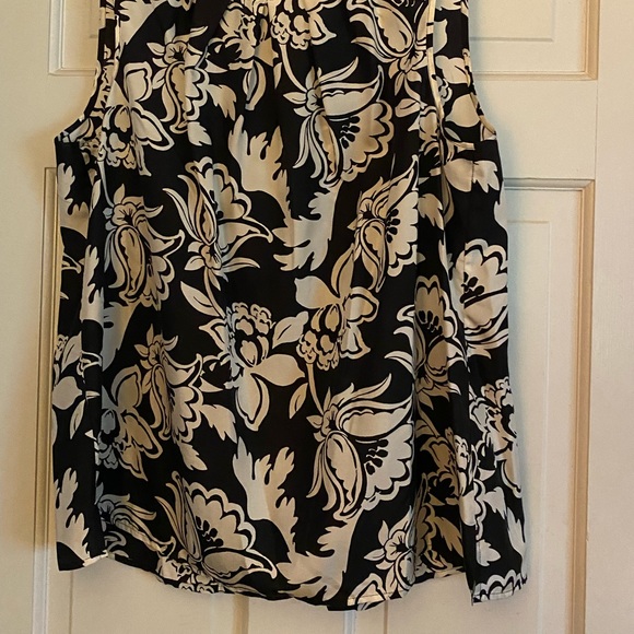 Talbots Silk Sleeveless Blouse - Picture 4 of 4